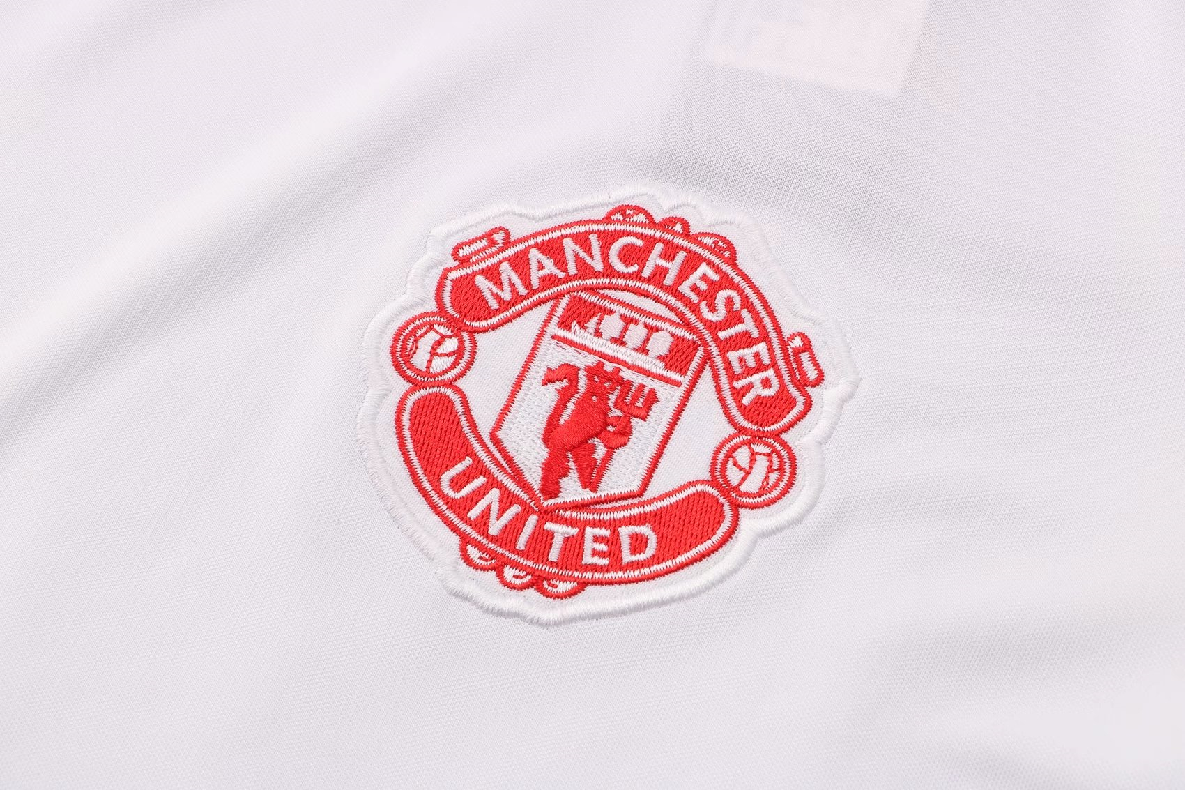 Manchester United Soccer Training Jersey White Mens 2021/22