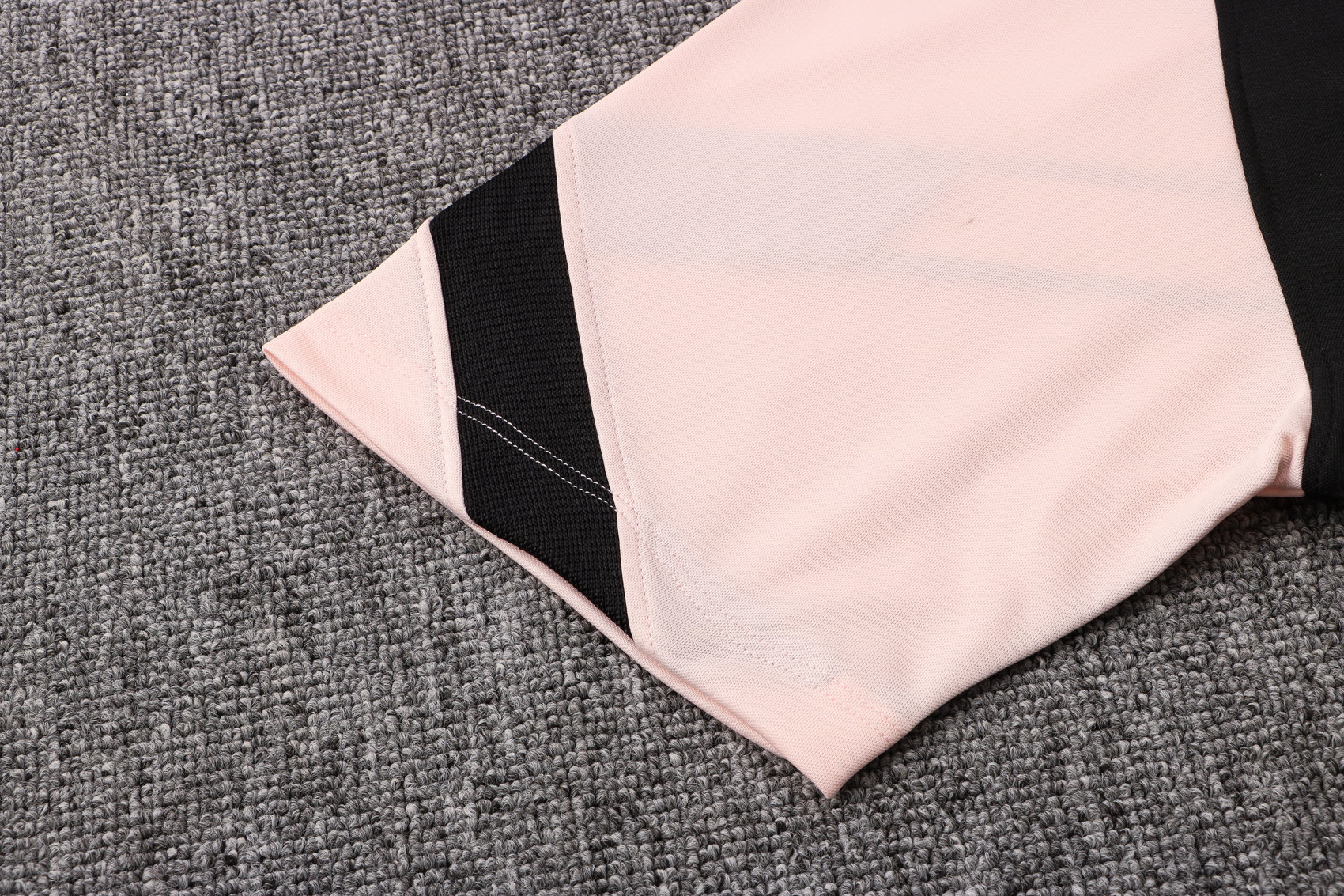 PSG Soccer Polo Jersey Replica Black - Pink Mens 2021/22
