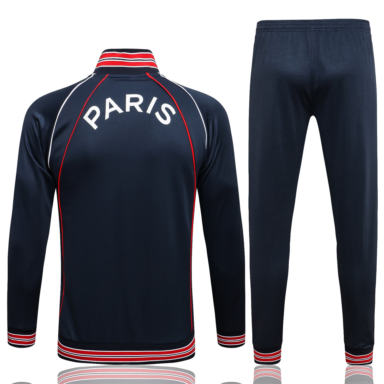 PSG x Jordan Soccer Training Suit Jacket + Pants Navy II Mens 2021/22