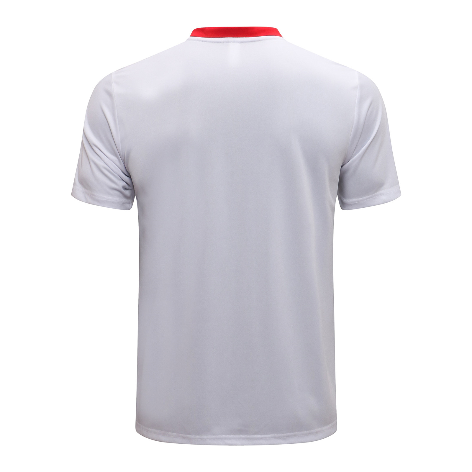Manchester United Soccer Polo Jersey White - Red Men's 2021/22