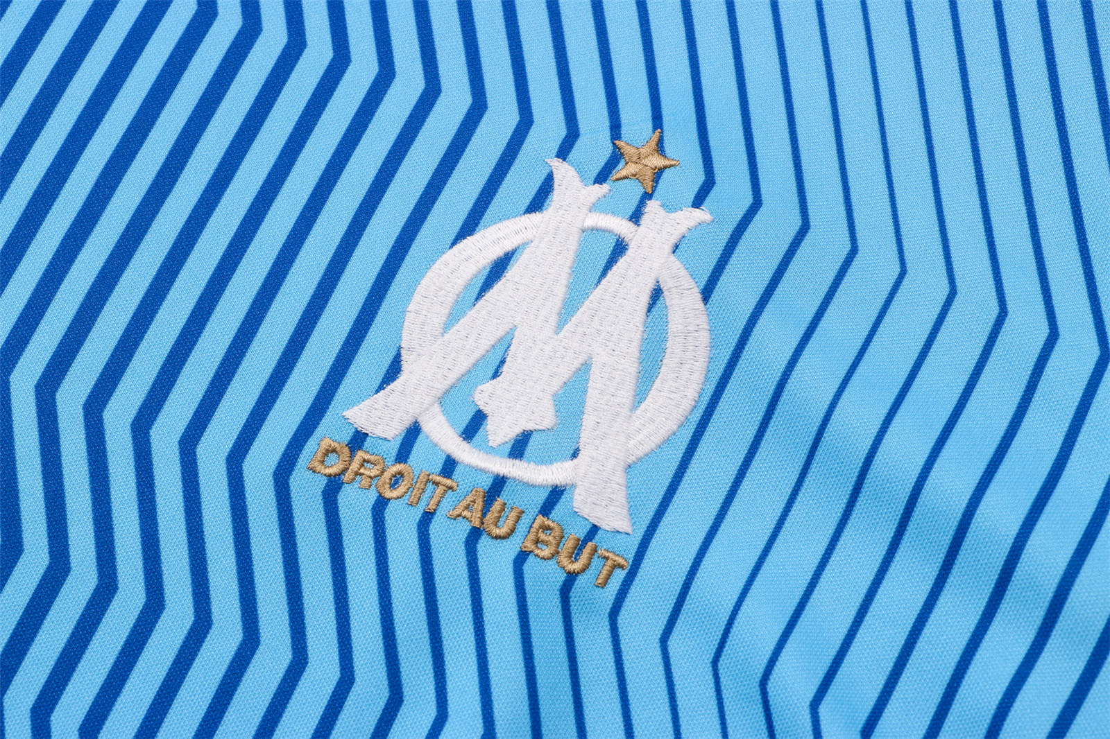 Olympique Marseille Soccer Training Jersey Blue Men's 2021/22