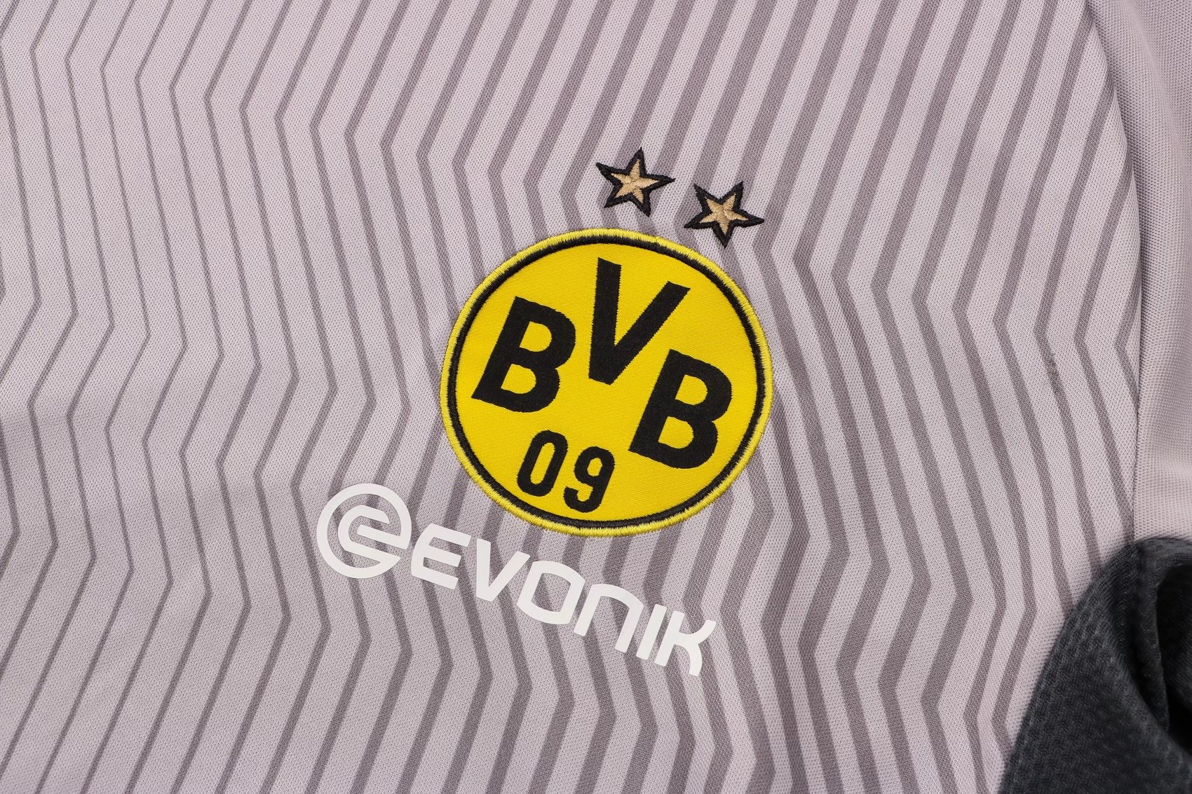 Borussia Dortmund Soccer Training Jersey Replica Grey Mens 2021-22
