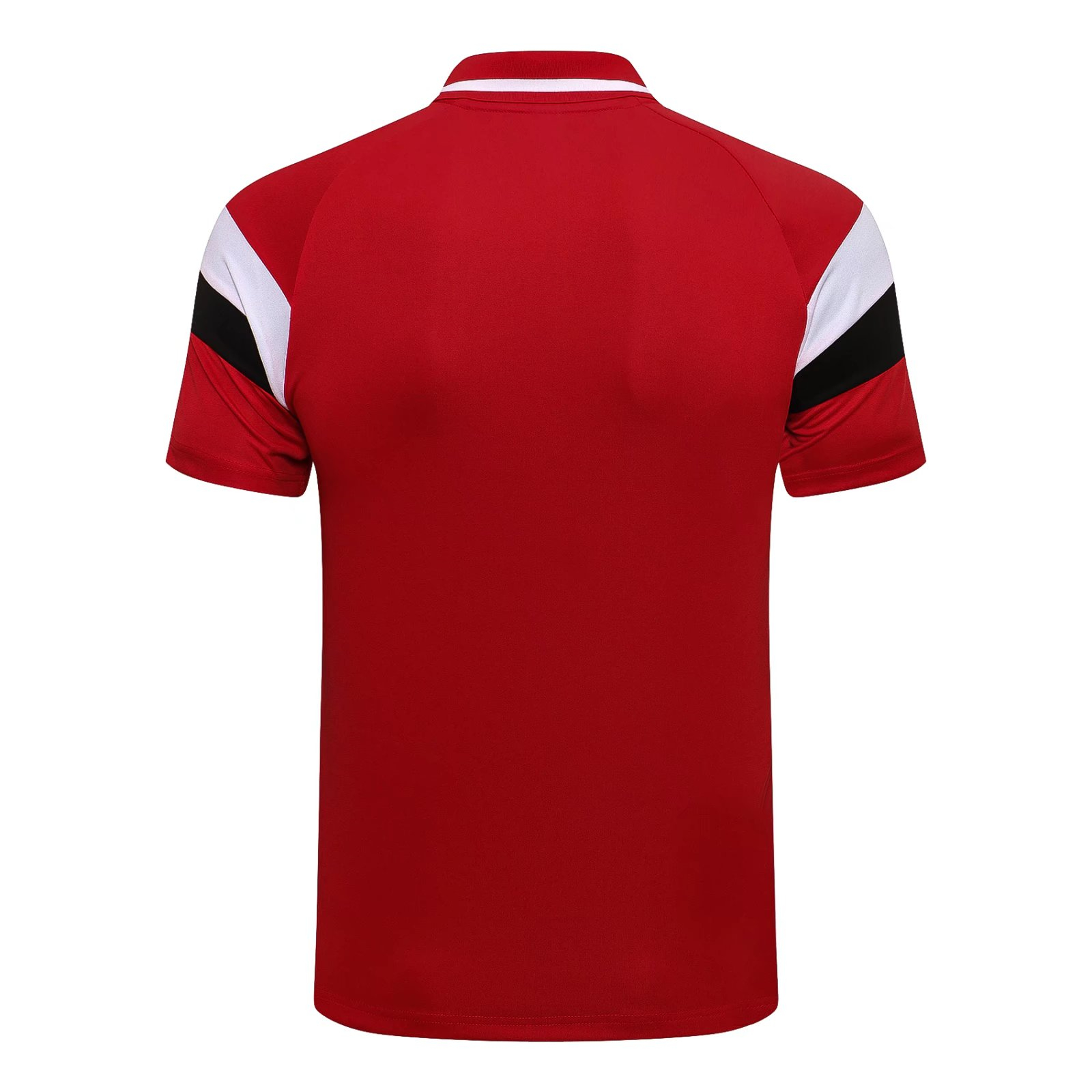 Manchester United Soccer Polo Jersey Replica Red WB Mens 2021-22