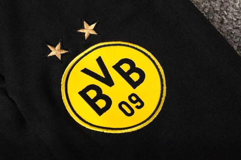 Borussia Dortmund Soccer Training Suit Replica Black Mens 2021-22