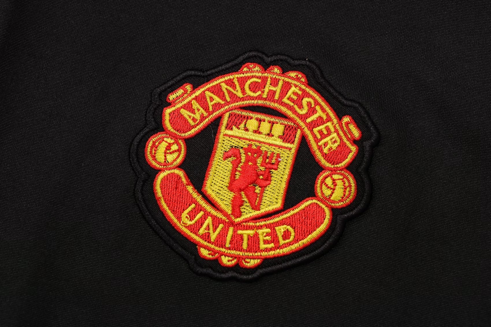 Manchester United Soccer Training Suit Replica Black Mens 2021-22