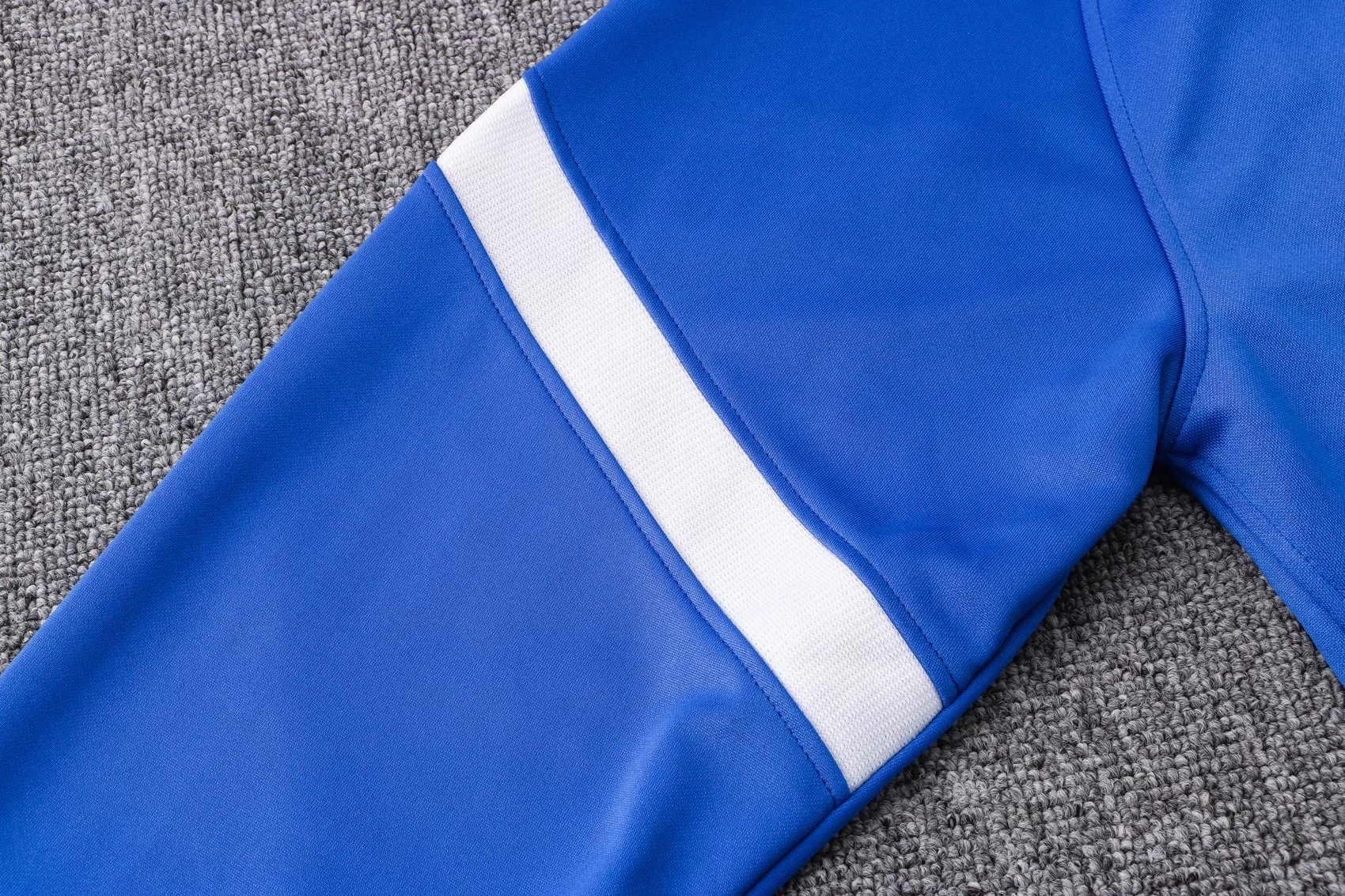 Barcelona Soccer Training Suit Jacket + Pants Replica Sharp Blue Mens 2021-22