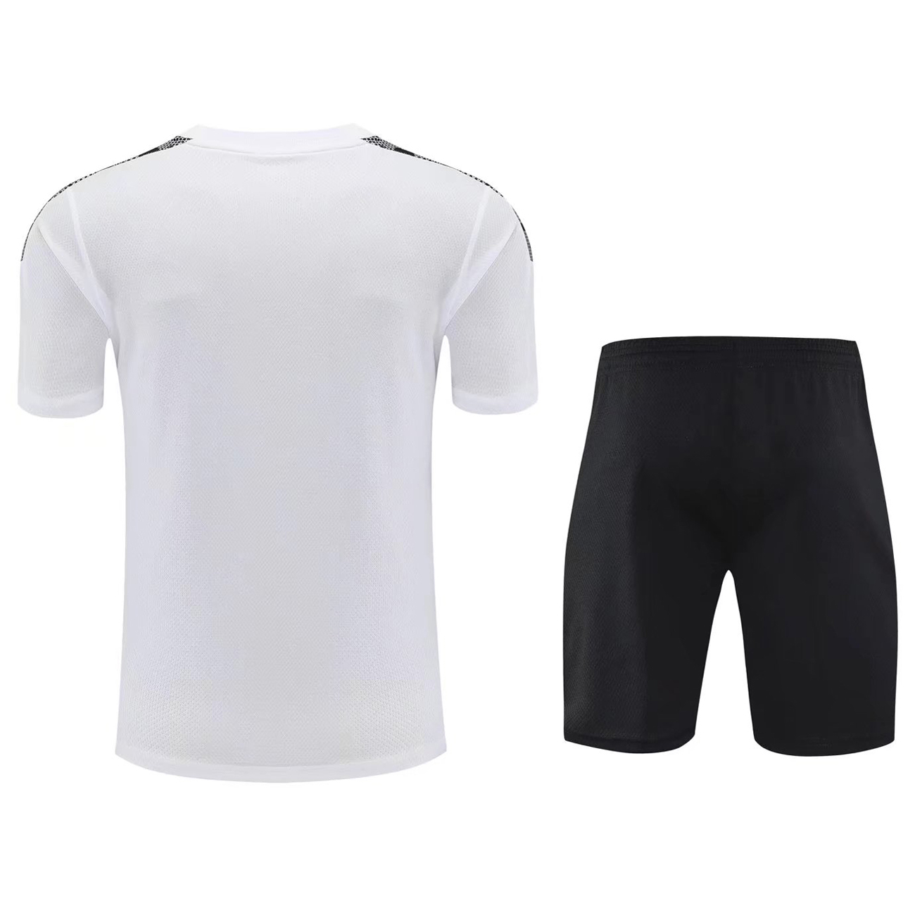 Bayern Munich Soccer Training Suit Jersey + Pants Replica White Mens 2021-22