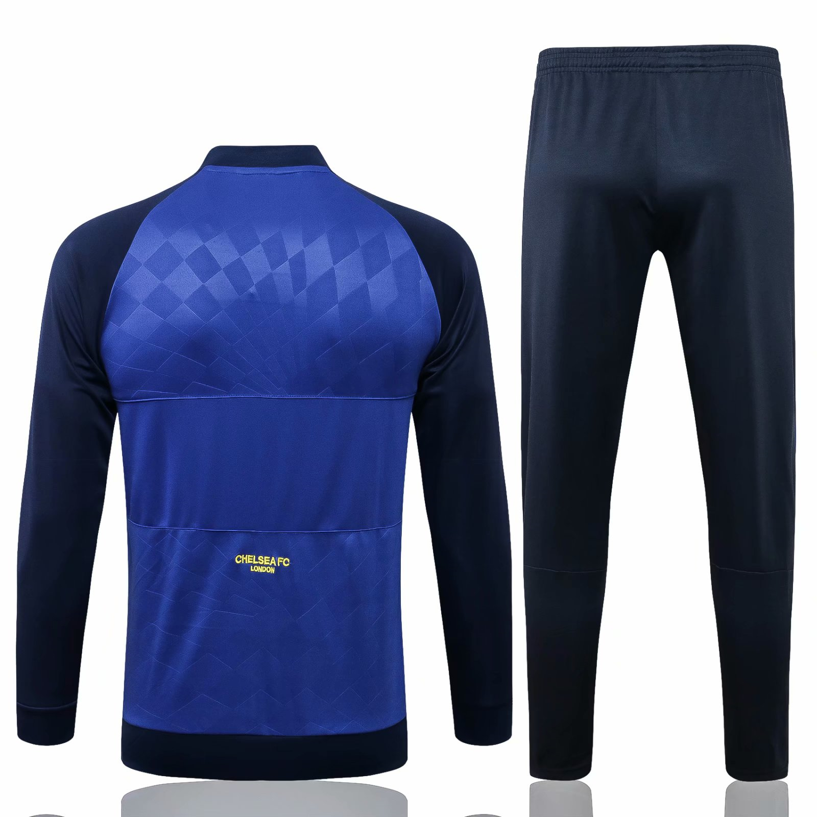Chelsea Soccer Training Suit Jacket + Pants Blue Mens 2021/22