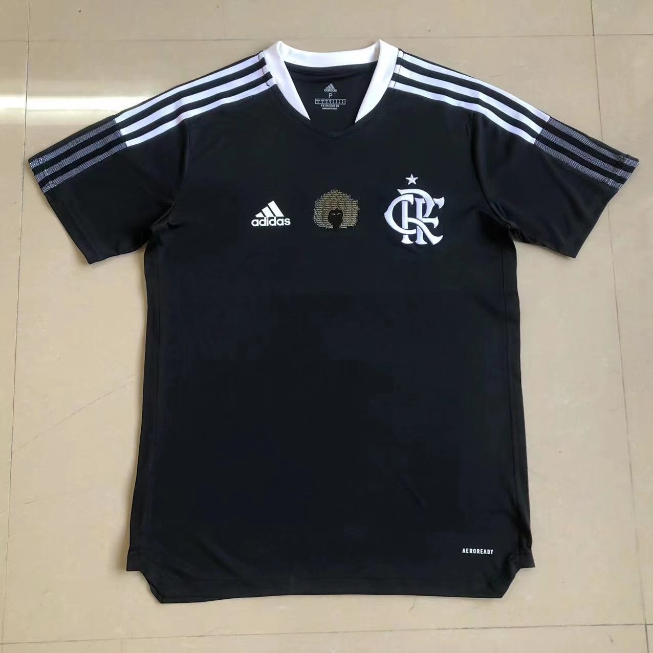 Flamengo Soccer Jersey Replica Black Excellence Mens 2021/22