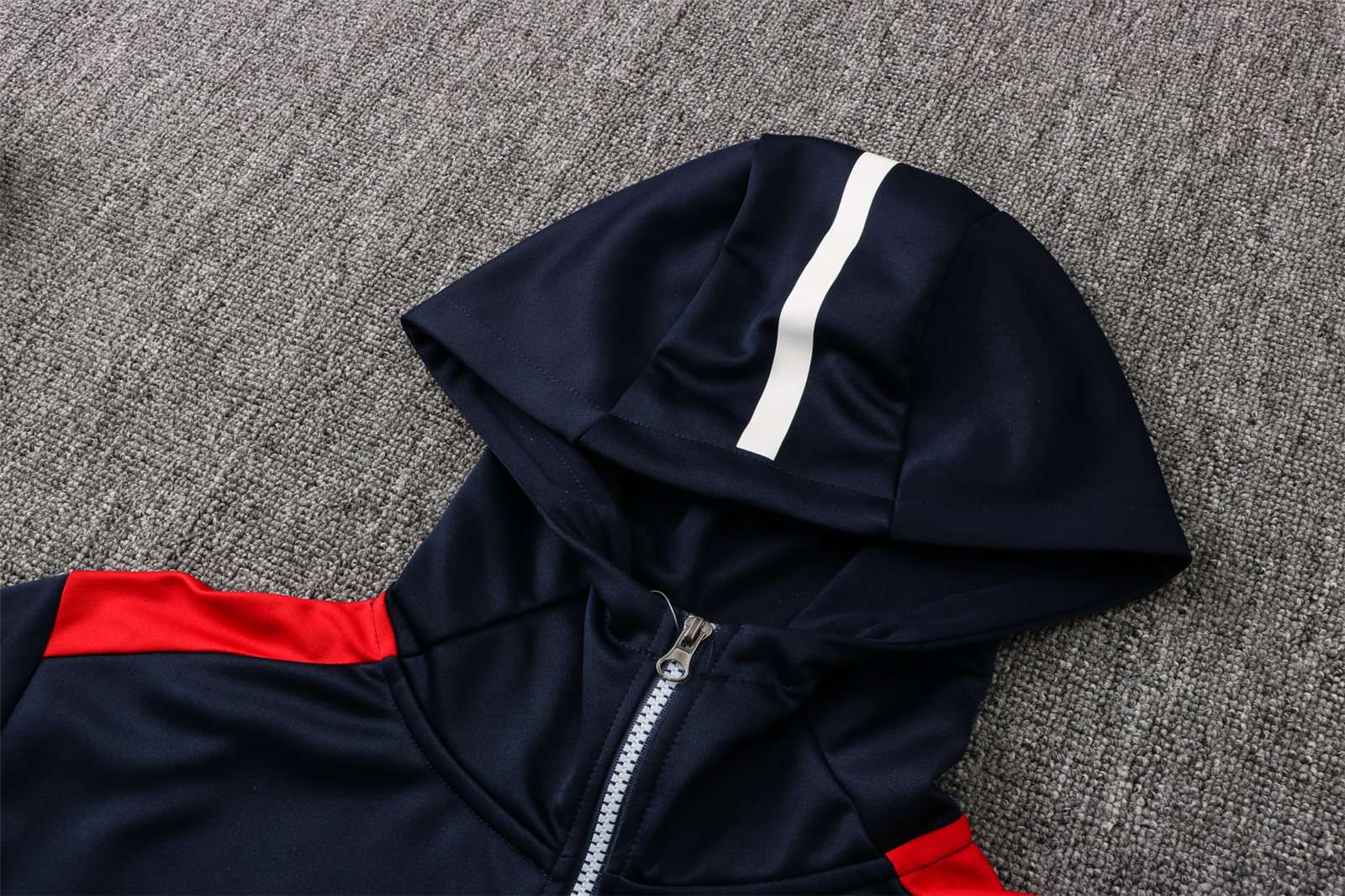 Bayern Munich Soccer Training Suit Jacket + Pants Replica Hoodie Royal Mens 2021/22