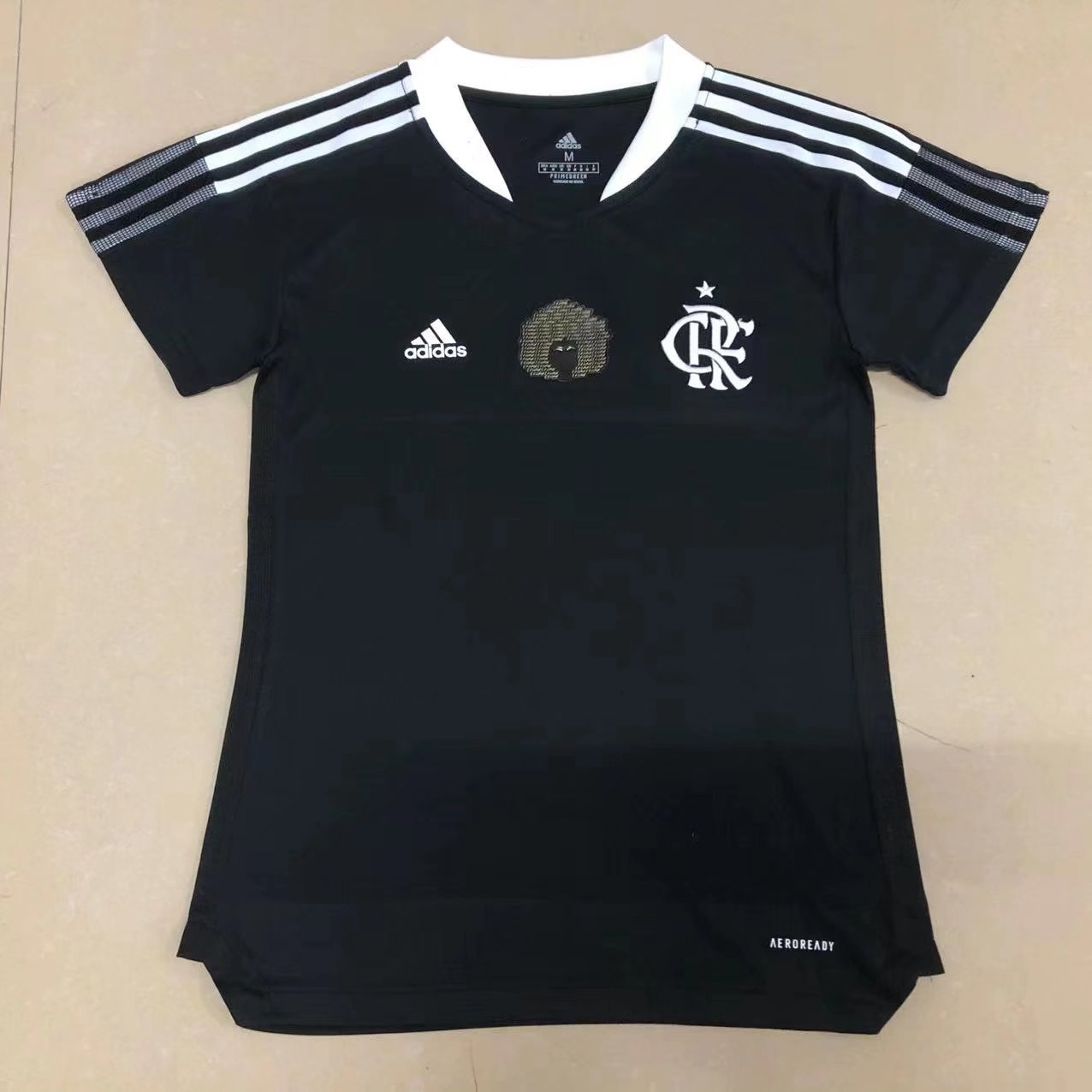 Flamengo Soccer Jersey Replica Black Excellence Womens 2021/22