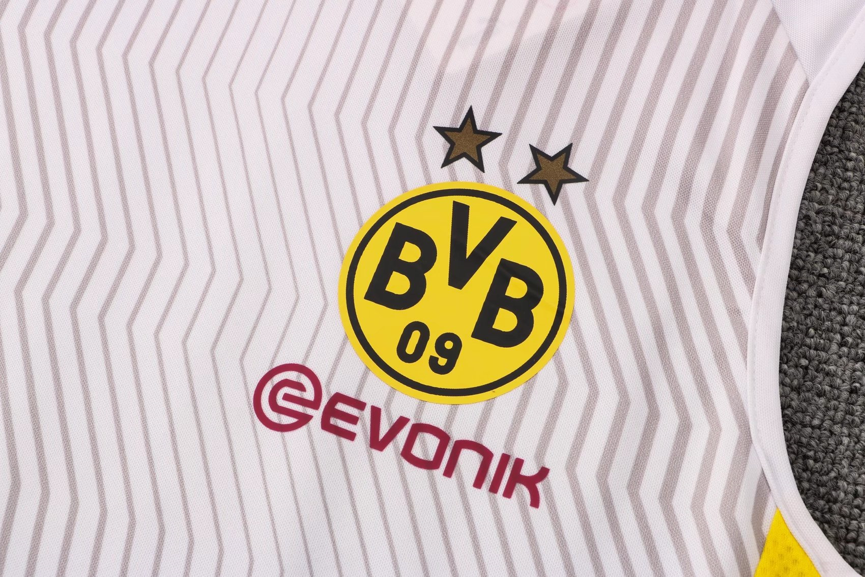 Borussia Dortmund Soccer Singlet Jersey Replica White Mens 2021/22