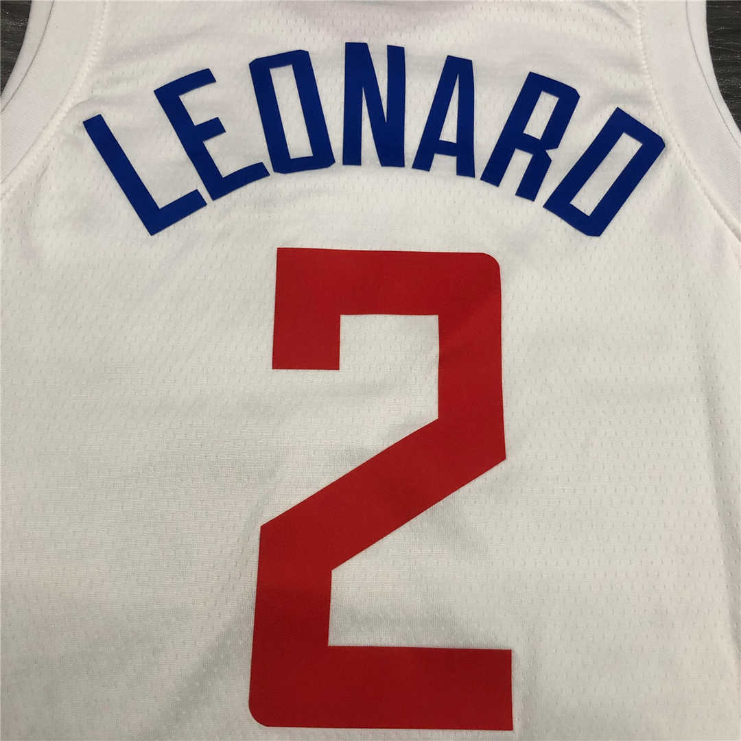 2020/21 Los Angeles Clippers White Swingman Jersey - Association Edition