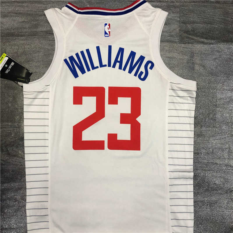 2020/21 Los Angeles Clippers White Swingman Jersey - Association Edition