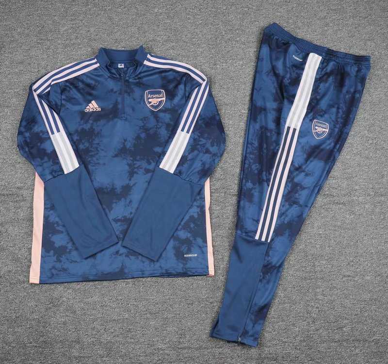 2020/21 Arsenal Deep Blue Kids Soccer Training Suit