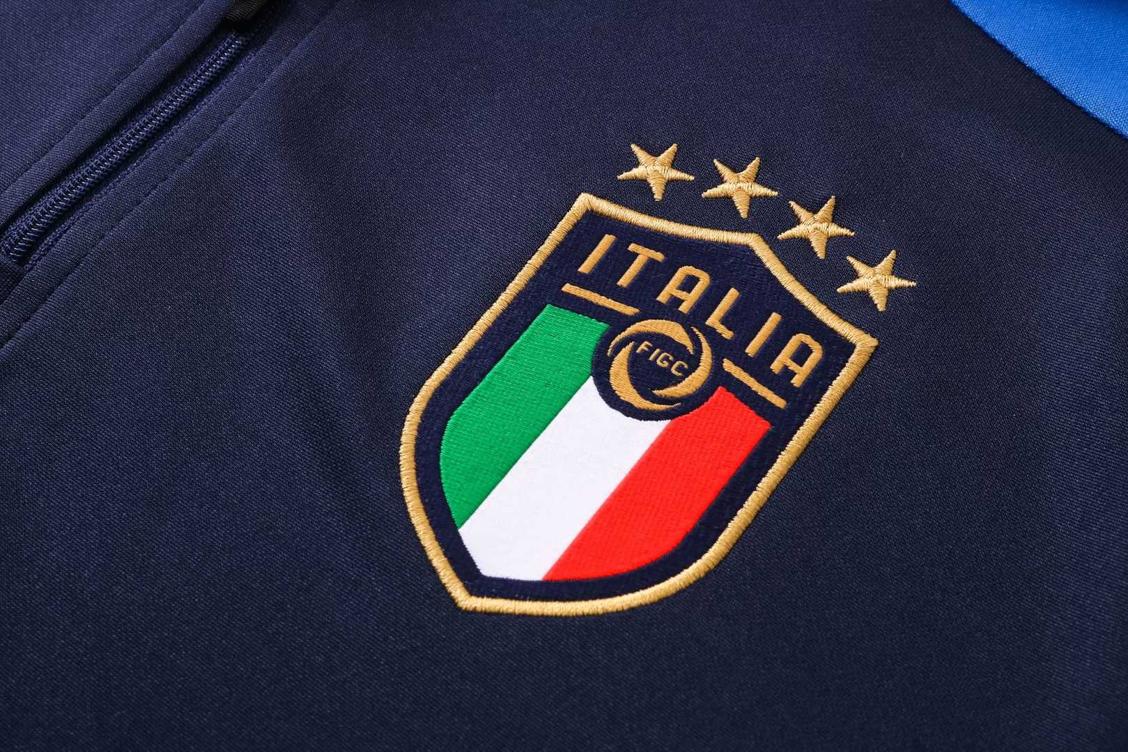 2020/21 Italy Navy Mens Soccer Training Suit