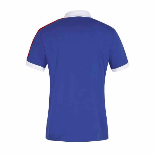 2020/21 France Rugby Blue Soccer Polo Jersey Mens