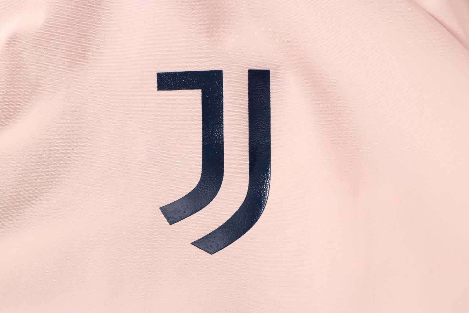 2020/21 Juventus Pink All Weather Windrunner Soccer Jacket Mens