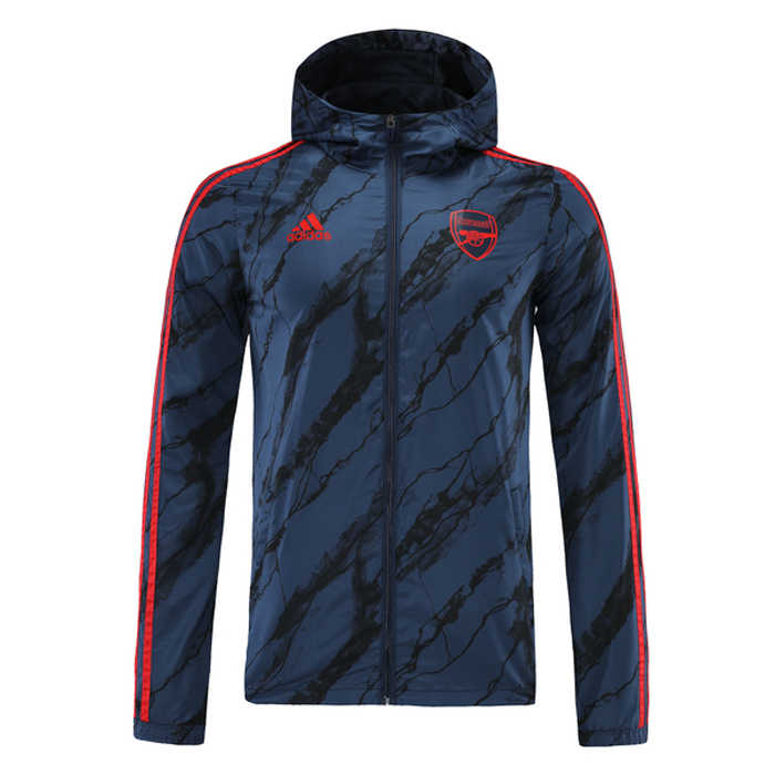 2020/21 Arsenal Navy All Weather Windrunner Soccer Jacket Mens