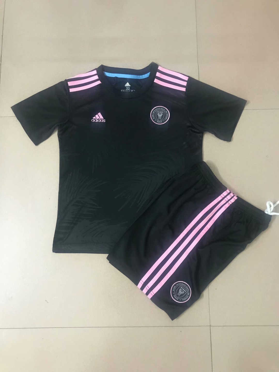 2021/22 Inter Miami C.F. Away Soccer Kit (Jersey + Short) Kids