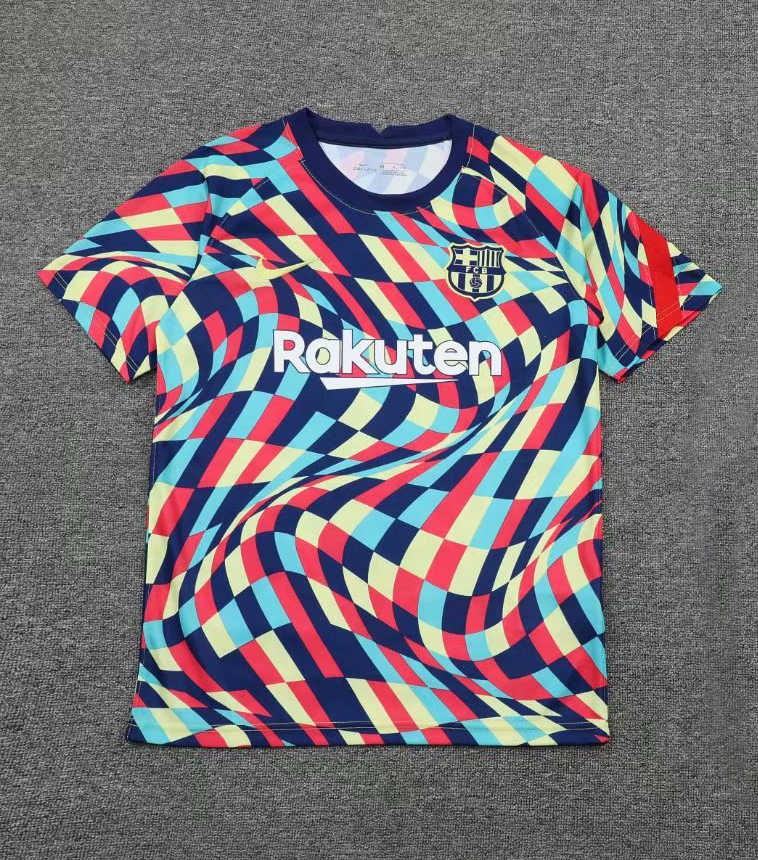 2020/21 Barcelona Colorful Soccer Traning Jersey Mens