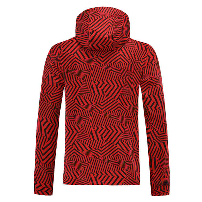 2021/22 Flamengo Red All Weather Windrunner Jacket Mens