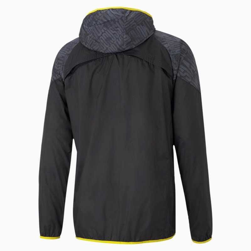 2021/22 Borussia Dortmund Black All Weather Windrunner Jacket Mens 