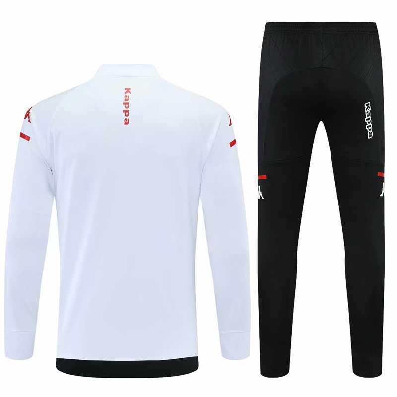 2021/22 AS Monaco White Soccer Training Suit Mens 