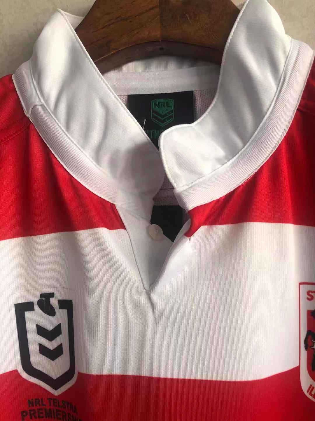 1921-2021 Saint George Classic Dragons Retro Heritage Rugby Soccer Jersey Replica  Mens