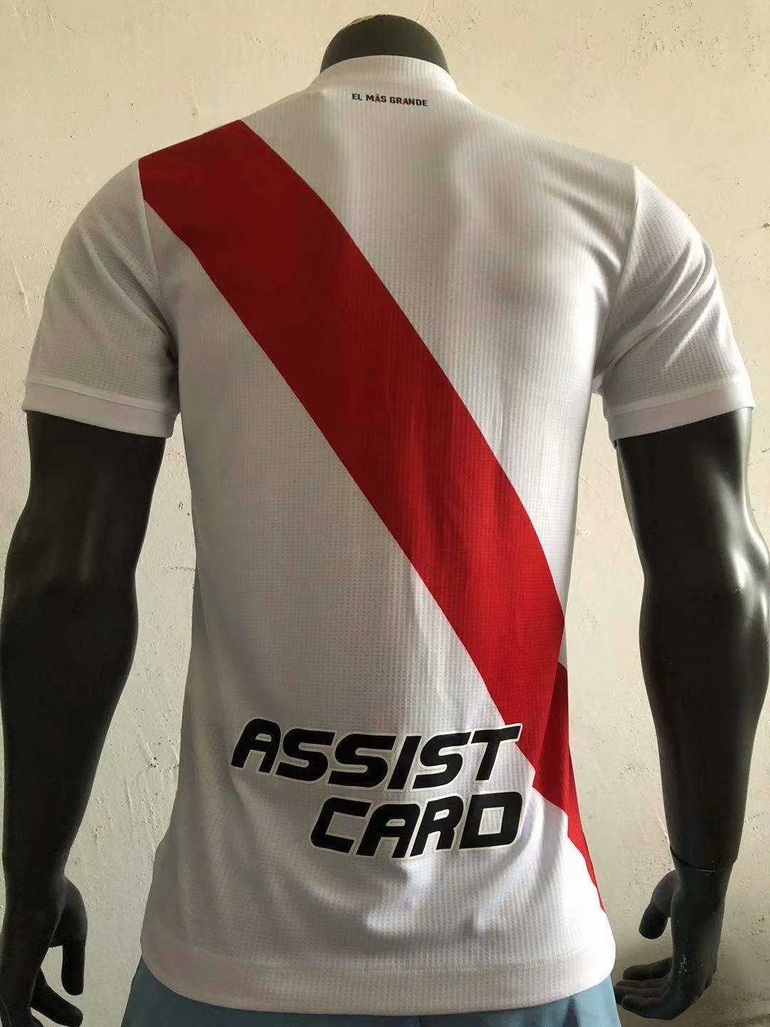 2021/22 River Plate Soccer Jersey Home Replica Mens Match