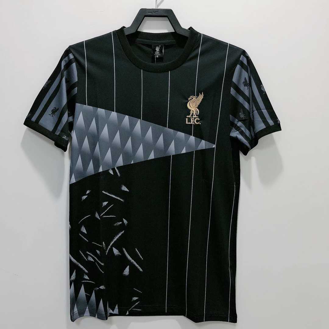 2021/22 Liverpool Special Edition Blackout Mash Up Soccer Jersey Replica  Mens