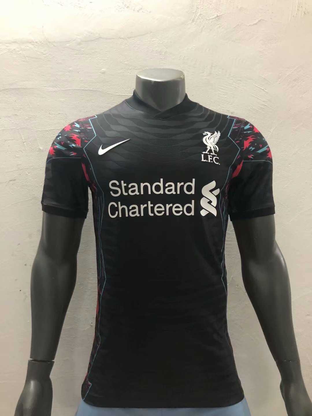 2021/22 Liverpool Special Edition Black Soccer Jersey Replica  Mens