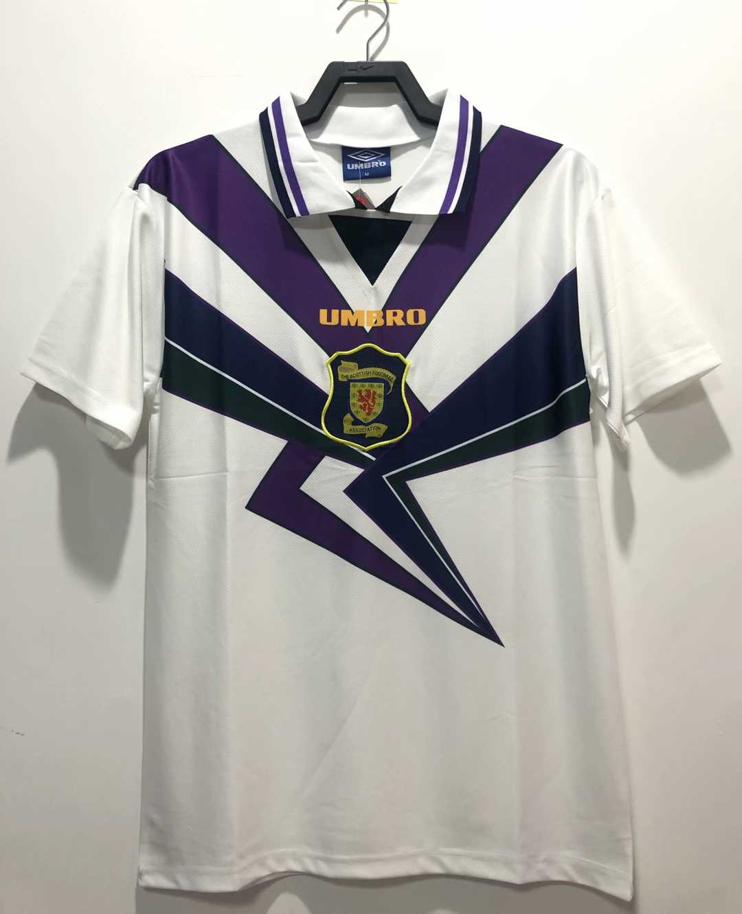 1994-1996 Scotland Retro Soccer Jersey Away Replica  Mens