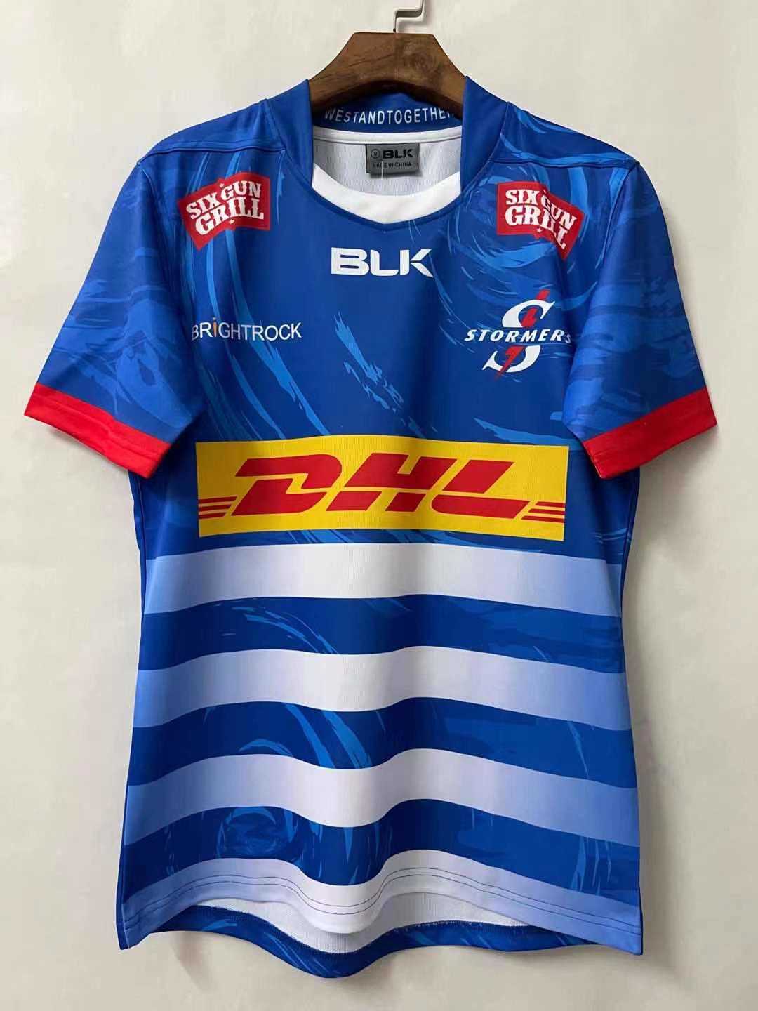 2021 Stormers Rugby Soccer Jersey Home Replica Mens