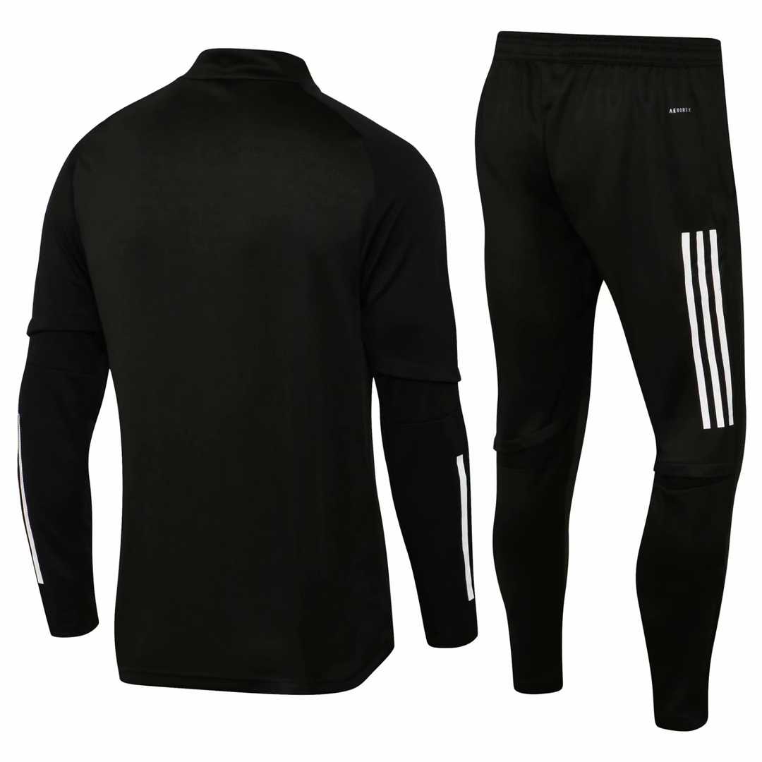 2021/22 Wolverhampton Black Half Zip Soccer Training Suit Mens
