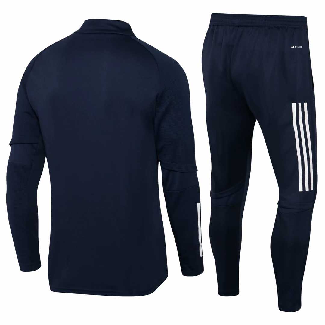 2021/22 Wolverhampton Navy Half Zip Soccer Training Suit Mens
