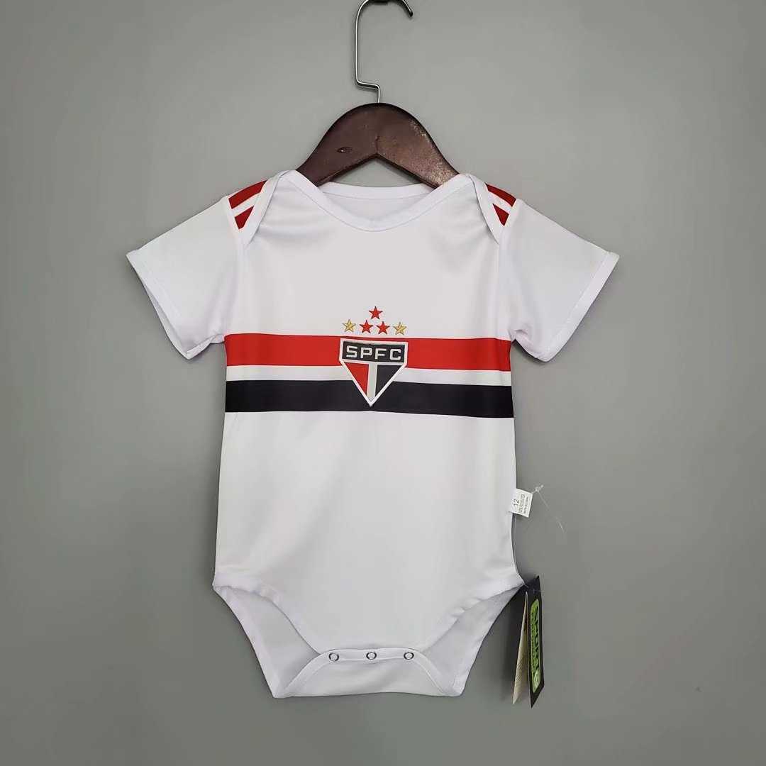 2021/22 Sao Paulo FC Soccer Jersey Home Replica Baby's Infant
