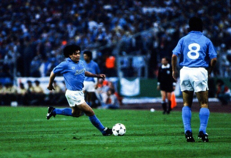 1988/1989 Napoli Retro Home Mens Soccer Jersey Replica 