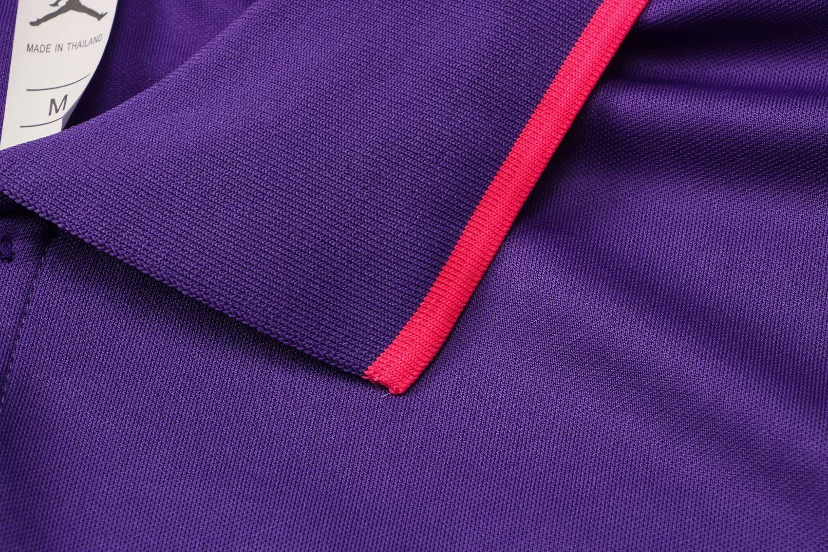 2021/22 PSG x Jordan Purple Soccer Polo Jersey Mens