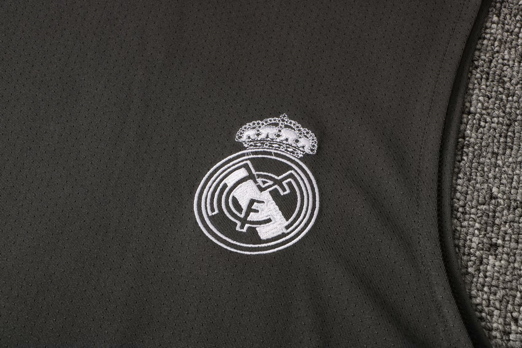 2021/22 Real Madrid Dark Grey Soccer Singlet Jersey Mens