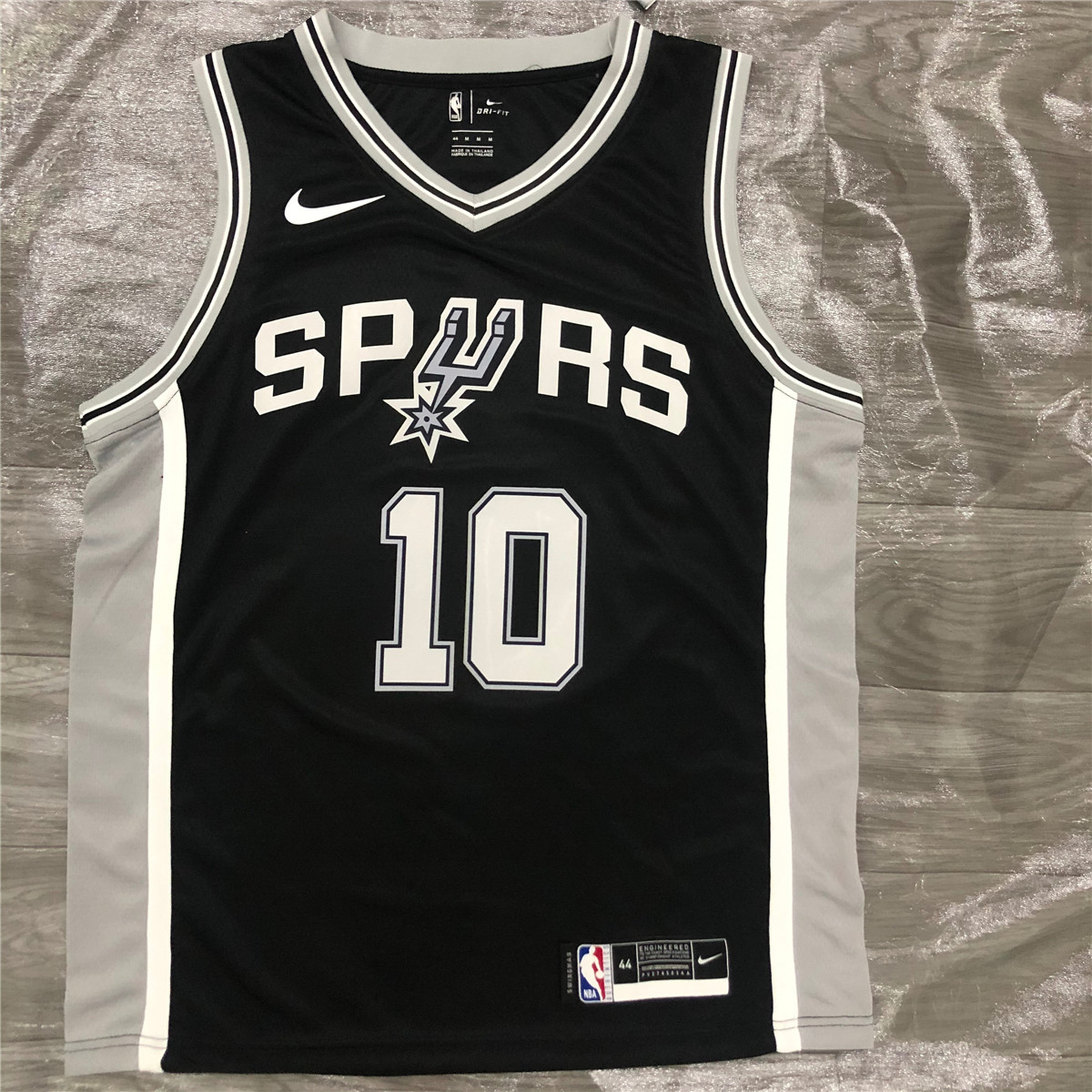 2021 San Antonio Spurs Black Swingman Jersey Icon Edition Mens