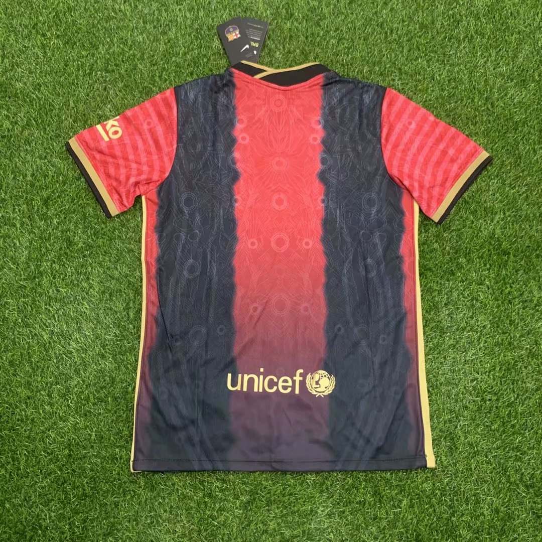 2021/22 Barcelona Red-Black Special Edition Mens Soccer Jersey Replica 