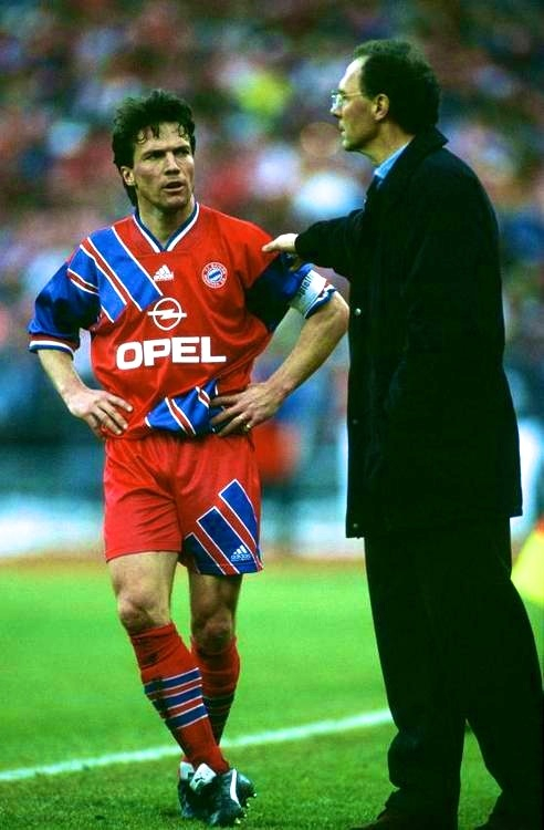 1993-1995 Bayern Munich Retro Home Mens Soccer Jersey Replica 
