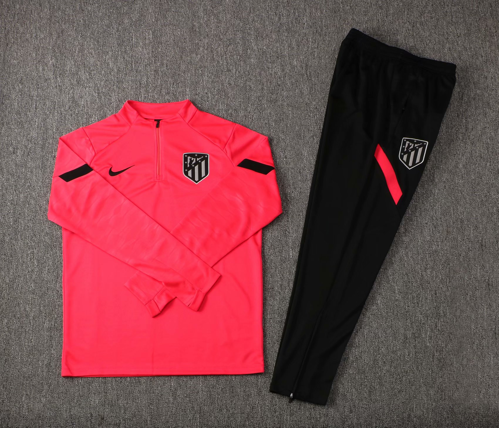 Atletico Madrid 2021/22 Red Soccer Training Suit Mens