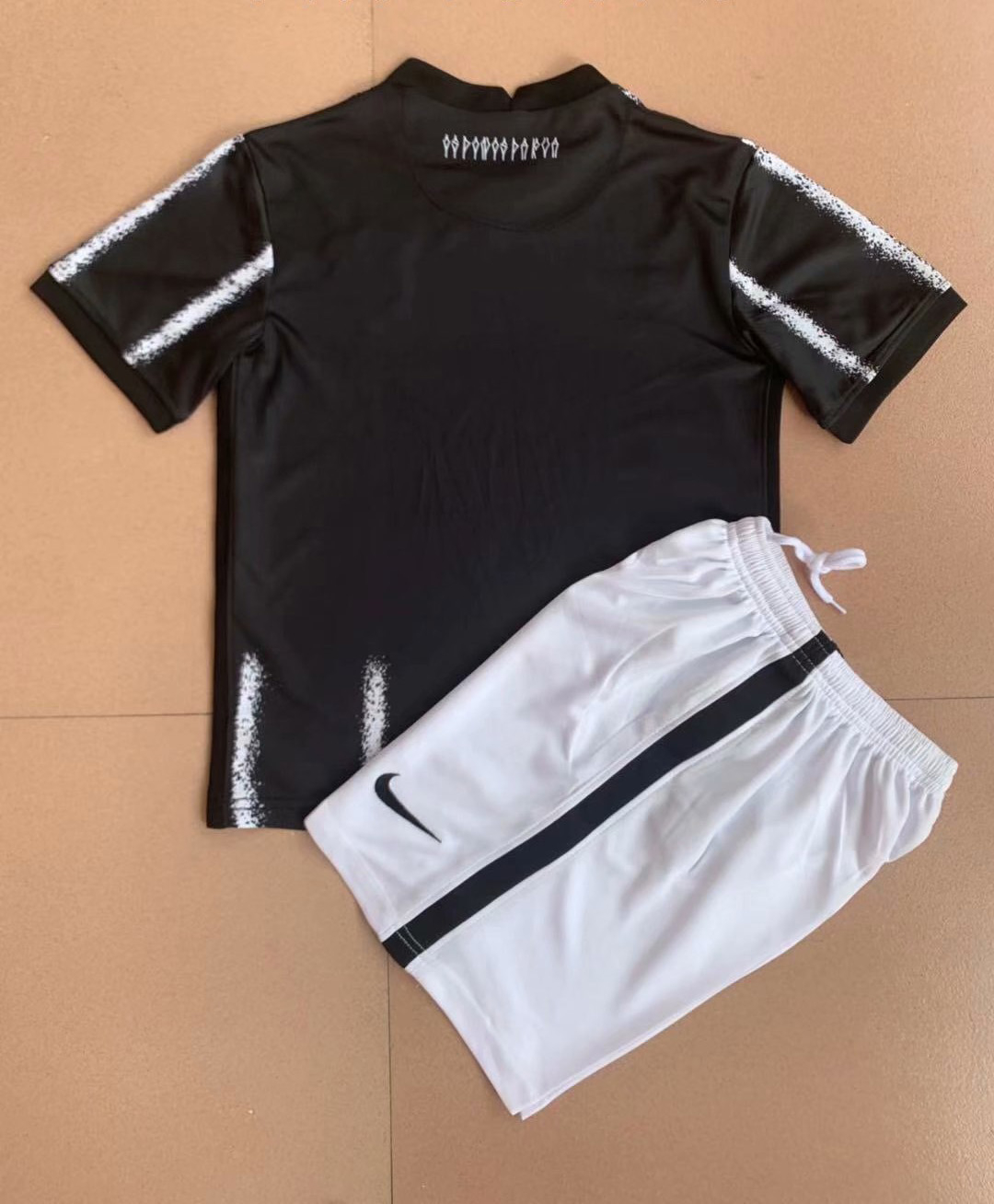 Corinthians 2021/22 Away Soccer Kit (Jersey + Shorts) Kids