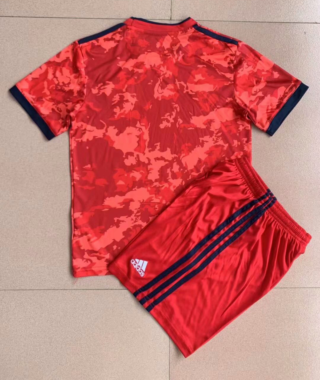 Olympique Lyonnais 2021/22 Away Soccer Kit (Jersey + Shorts) Kids