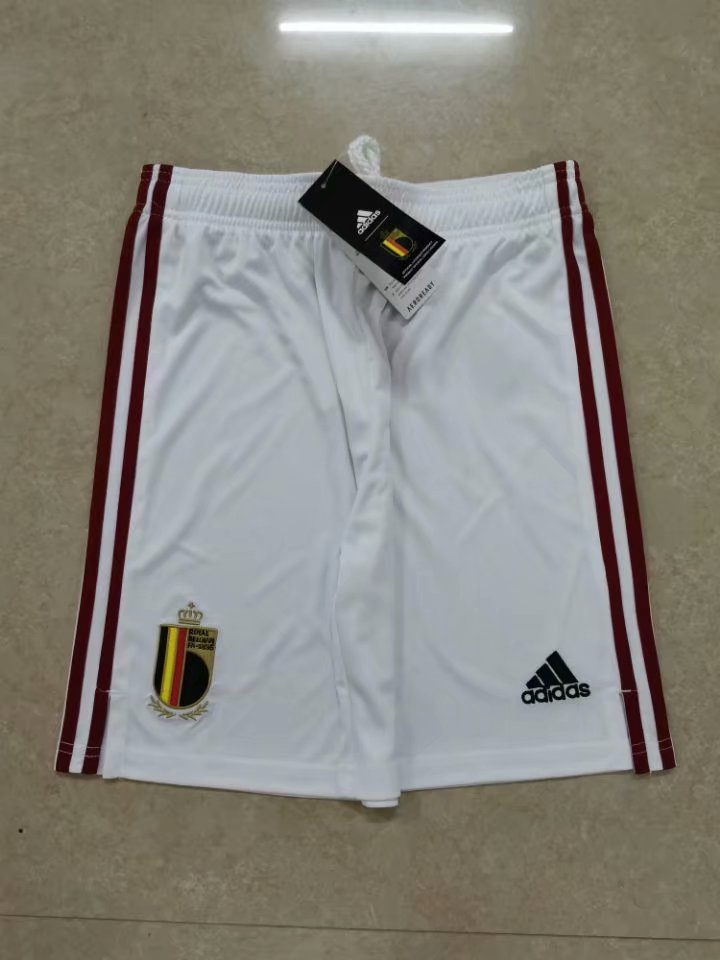 Belgium 2021/22 Away Soccer Shorts Mens