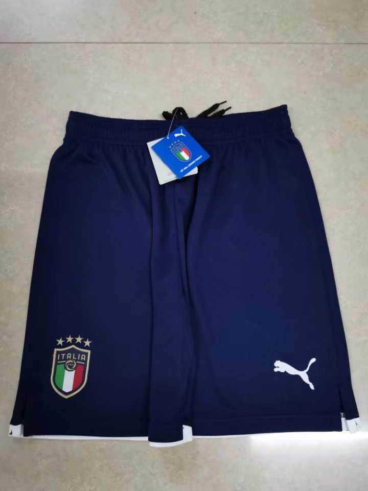 Italy 2021/22 Away Soccer Shorts Mens