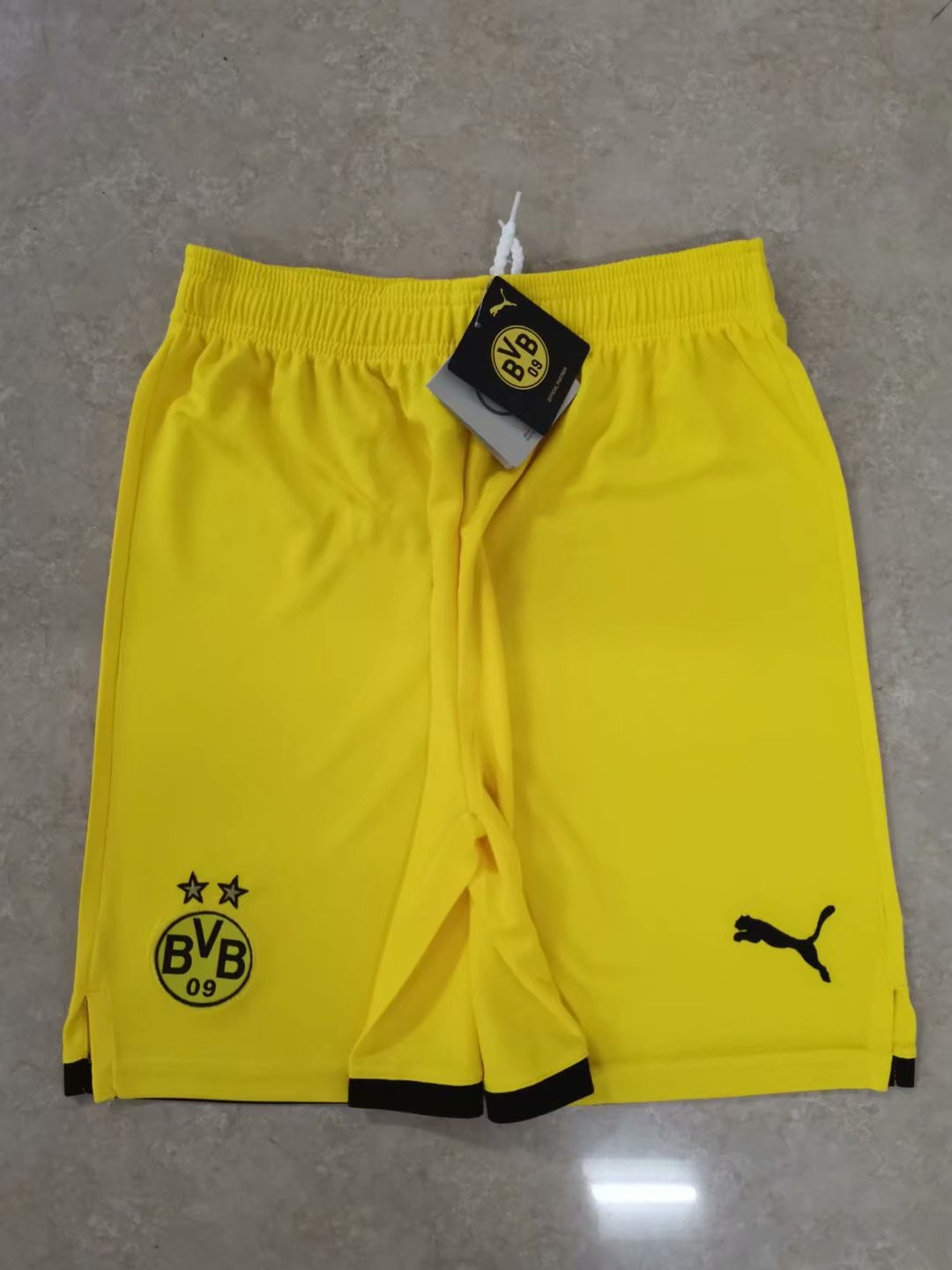 Borussia Dortmund 2021/22 Away Soccer Shorts Mens