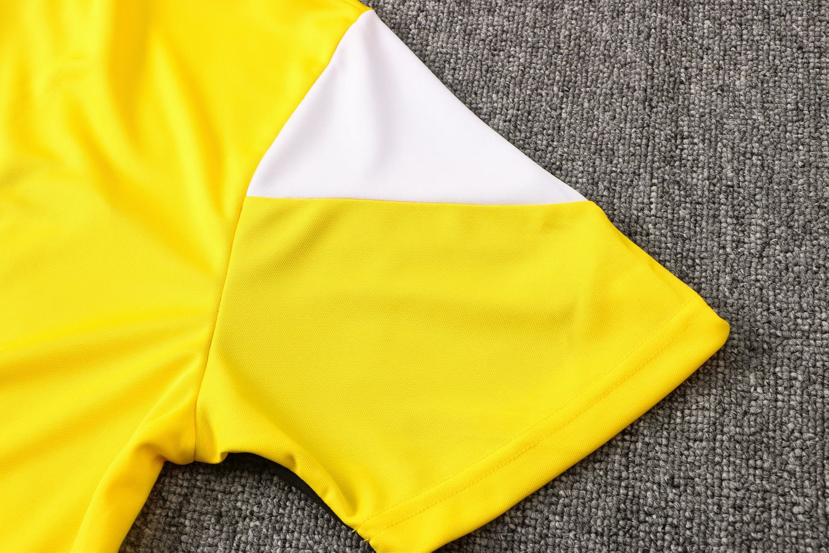 Borussia Dortmund Soccer Polo Jersey Yellow Mens 2021/22 